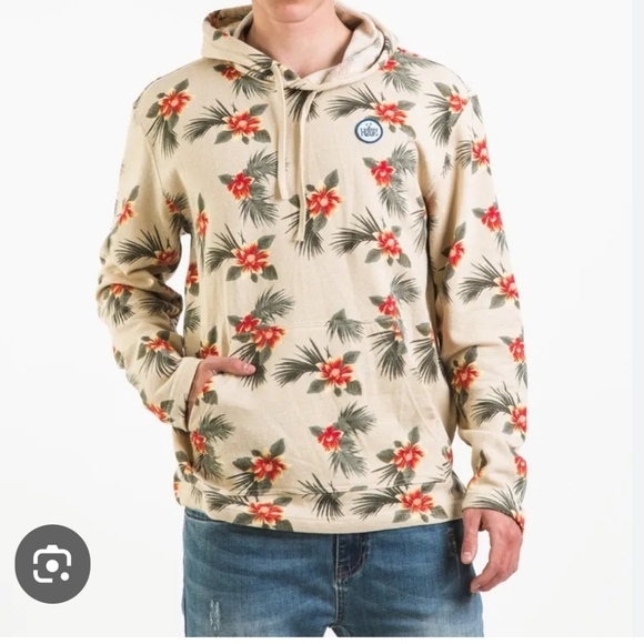 Hurley Other - Hurley Floral Long Sleeve Hoodie Size Small